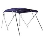 Biminitop Deluxe 4 boog, Navy doek-Breedte 231 - 243 cm, Watersport en Boten, Accessoires en Onderhoud, Ophalen of Verzenden, Nieuw