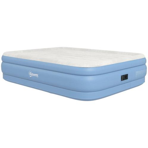 TRUUSK Dubbele Luchtmatras Campingbed Voor 2 Personen Met Ku, Caravans en Kamperen, Overige Caravans en Kamperen, Nieuw, Verzenden