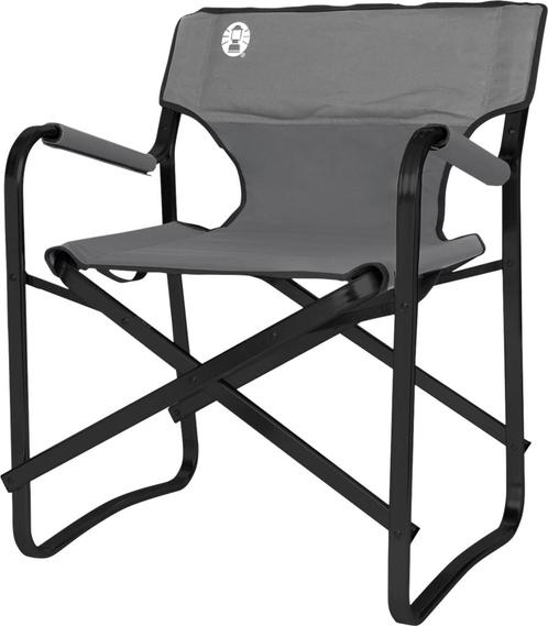 SALE 4% | Coleman |  Deck Chair campingstoel staal zwart, Huis en Inrichting, Stoelen, Nieuw, Verzenden