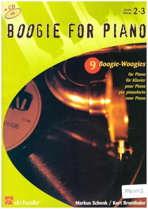 Piano Jazz - Boogie & Blues [343], Muziek en Instrumenten, Bladmuziek, Piano, Les of Cursus, Gebruikt, Jazz, Ophalen of Verzenden