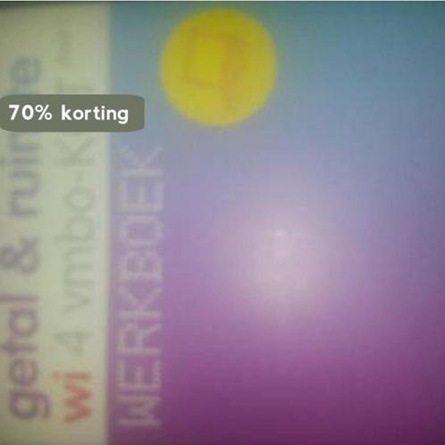 Getal en Ruimte 4 Vmbo-KGT deel 1 Werkboek 9789011105928 EPN, Boeken, Wetenschap, Gelezen, Verzenden