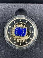 Nederland. 2 Euro 2015 30 Jaar Europese Vlag - met kleur, Postzegels en Munten, Munten | Europa | Euromunten