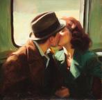 Eric Brumette - KISS ME LIKE HOPPER 2 - Toile L