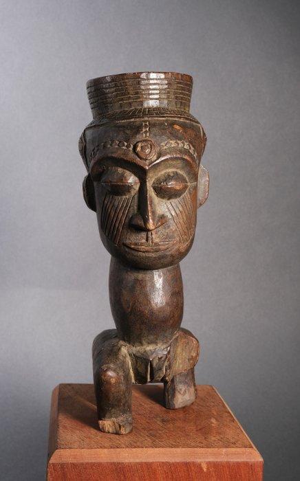 KUBA palmwijnbeker - DR Congo, Antiek en Kunst, Kunst | Niet-Westerse kunst