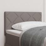 vidaXL Hoofdbord met hoofdeinde Taupe 80 cm Nep Leer, Huis en Inrichting, Verzenden, Nieuw, Overige materialen
