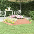 vidaXL Plantenbak 110x110x27 cm massief douglashout, Tuin en Terras, Bloembakken en Plantenbakken, Minder dan 30 cm, 100 cm of meer