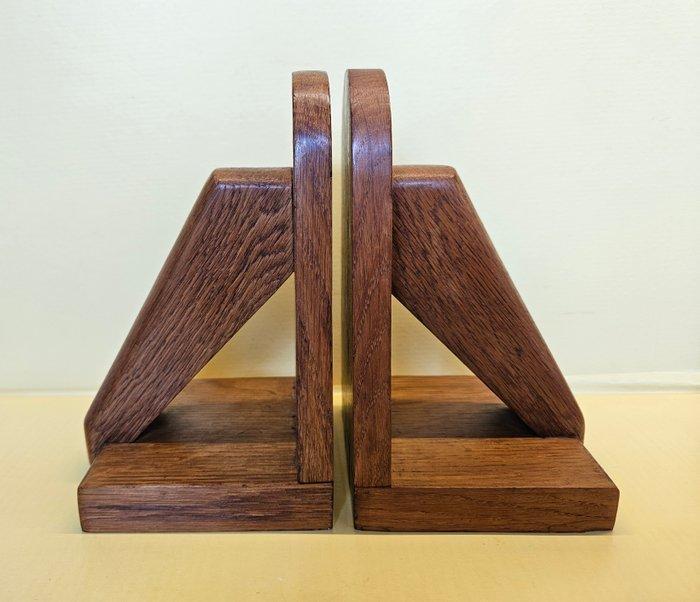 Boekensteunen - Eik, Antiek en Kunst, Curiosa en Brocante