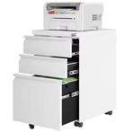 Afsluitbare Metalen Dossierkast – Verrijdbare Kast met Laden, Verzenden, Nieuw in verpakking