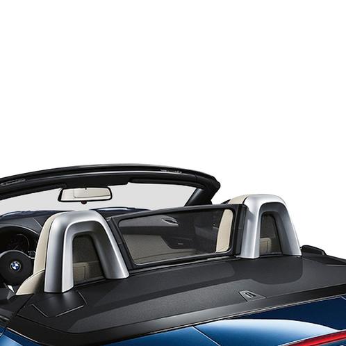 BMW Z4 (2009-2018) Cabrio windscherm Zwart windscherm op, Auto diversen, Overige Auto diversen, Ophalen of Verzenden