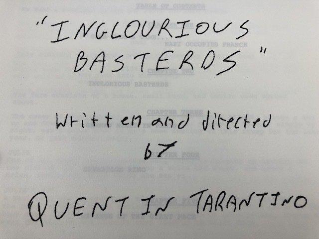 Inglourious Basterds (2009) - Brad Pitt, Mélanie Laurent and, Verzamelen, Film en Tv