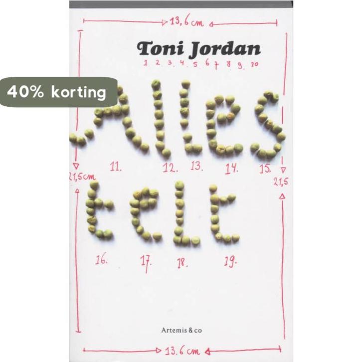 Alles Telt 9789047200505 Toni Jordan, Boeken, Romans, Gelezen, Verzenden
