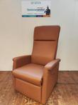 Fitform Sta- Op stoel Elevo 580 licht bruin leder