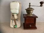 Koffiemolen (2) - hout, metaal, keramisch, glas, Antiek en Kunst, Antiek | Keukenbenodigdheden