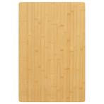vidaXL Tafelblad 40x60x2,5 cm bamboe, Huis en Inrichting, Tafels | Eettafels, Verzenden, Nieuw