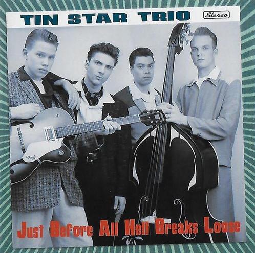 cd - Tin Star Trio - Just Before All Hell Breaks Loose, Cd's en Dvd's, Cd's | Overige Cd's, Zo goed als nieuw, Verzenden