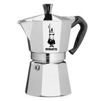 Bialetti Moka Express 3 kops (percolator), Witgoed en Apparatuur, Koffiezetapparaten, Afneembaar waterreservoir, Nieuw, Combi