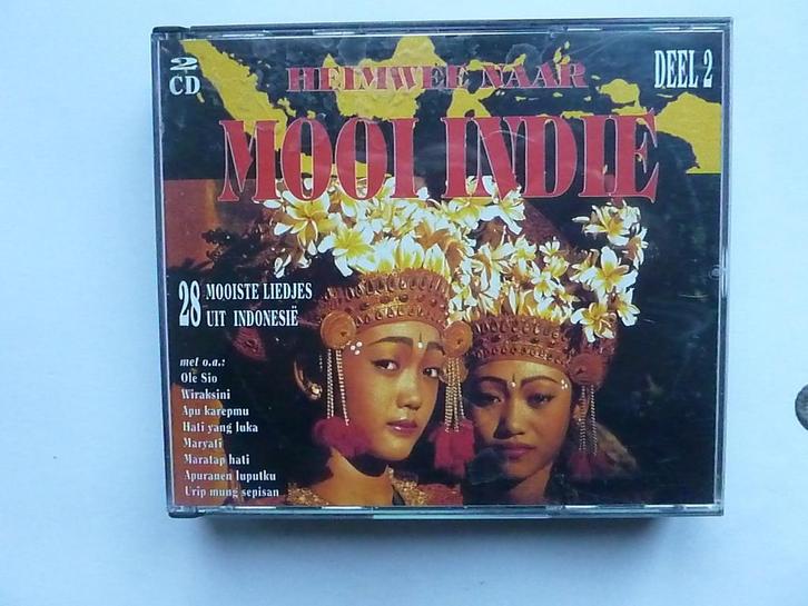 Heimwee naar Mooi Indie - Deel 2 (2 CD), Cd's en Dvd's, Cd's | Wereldmuziek, Zo goed als nieuw, Verzenden