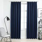 Verduisterende Gordijnen Blauw 140x225 - Topdeal! 35% Voo..., 100 tot 150 cm, Nieuw, Ophalen of Verzenden, 200 cm of meer
