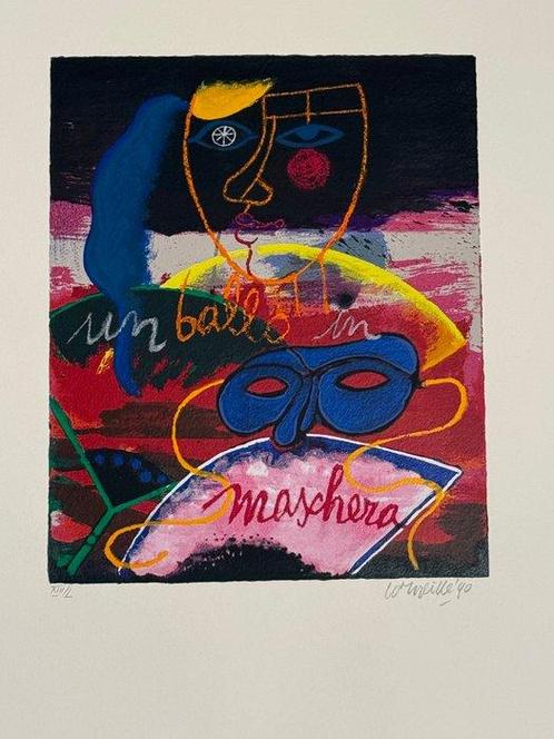 Corneille (1922-2010) - Un ballo in maschera, Antiek en Kunst, Antiek | Overige Antiek