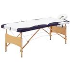 Inklapbare Massagetafel 3 Zones | Tweedekansje | OP=OP, Ophalen of Verzenden, Nieuw, Massagetafel