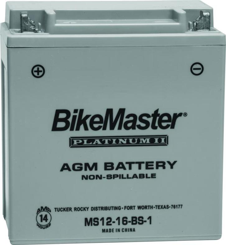 BikeMaster AGM accu - MS12-16-BS-1 - 780771, Auto diversen, Tuning en Styling, Ophalen of Verzenden