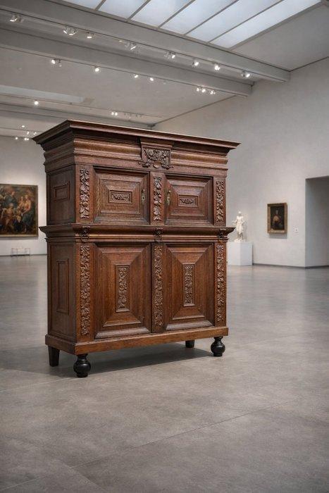 Kast - Zeeuwse kast Panelenkast, kolommenkast, rankenkast,, Antiek en Kunst, Antiek | Overige Antiek