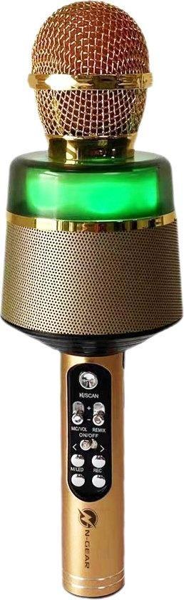 N-GEAR Star Mic - Bluetooth Karaoke Microfoon voor Kinderen, Kinderen en Baby's, Speelgoed | Overig, Verzenden