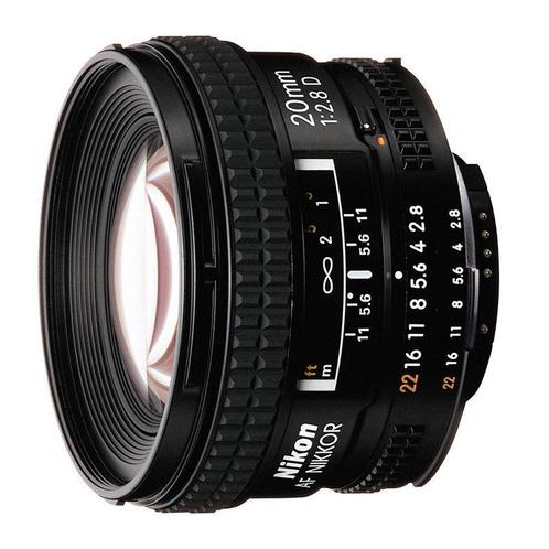 Nikon AF 20mm f/2.8D objectief - Tweedehands, Audio, Tv en Foto, Fotografie | Lenzen en Objectieven, Groothoeklens, Gebruikt, Verzenden