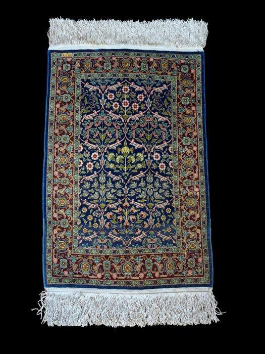 Hereke - Vloerkleed - 70 cm - 47 cm - Ondertekend en heel, Huis en Inrichting, Stoffering | Tapijten en Kleden