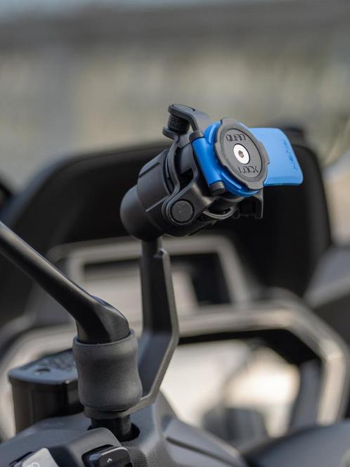 Mirror Stem Mount Quad Lock, Motoren, Kleding | Motorhelmen, Verzenden