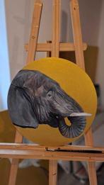 Marguerite de Geuser - Eléphant dAfrique, Antiek en Kunst, Kunst | Schilderijen | Modern