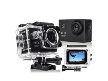 Veiling - Action camera 1080P inclusief accessoires beschikbaar voor biedingen