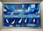 Gerrit Benner (1897-1981) - Bootjes op zee, Antiek en Kunst