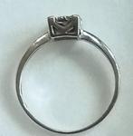 Zonder Minimumprijs - Ring - 18 karaat Witgoud Diamant, Nieuw