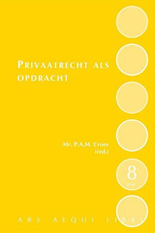 9789069167084 Ars Aequi Cahiers - Privaatrecht als opdracht, Boeken, Studieboeken en Cursussen, Zo goed als nieuw, Verzenden