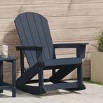 vidaXL Adirondack Schommelstoel Marineblauw 73.5 x 92 x 90cm, Tuin en Terras, Tuinstoelen, Verzenden, Nieuw