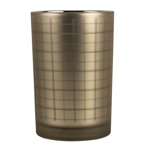 windlicht blok goud paars large 18cm*, Huis en Inrichting, Woonaccessoires | Overige, Verzenden