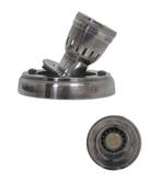 Opbouwspot Troy Antiek Zilver Binnenverlichting Spots opbouw, Huis en Inrichting, Lampen | Spots, Verzenden, Nieuw