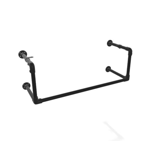Industriële Steigerbuis Kapstok Manchester | Zwart 26.9 mm |, Huis en Inrichting, Woonaccessoires | Kapstokken, Ophalen of Verzenden