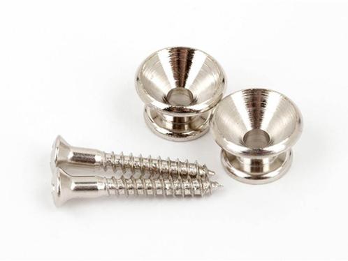 Fender Strap Buttons nikkel 2 stuks, Muziek en Instrumenten, Instrumenten | Toebehoren, Verzenden