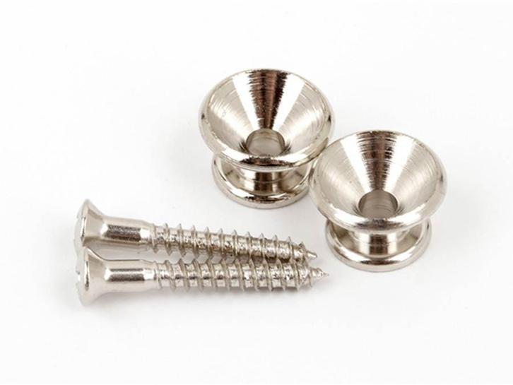 Fender Strap Buttons nikkel 2 stuks, Muziek en Instrumenten, Instrumenten | Toebehoren, Verzenden