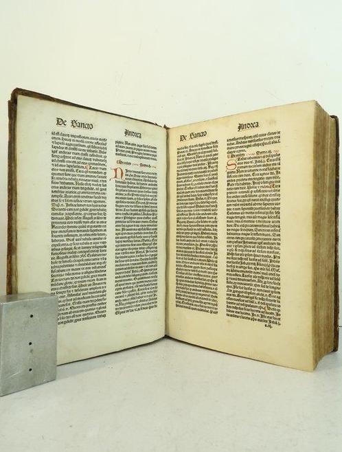 [Incunable] Jacques de Voragine ; Johann Grüninger -, Antiek en Kunst, Antiek | Boeken en Bijbels
