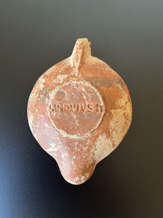 Oud-Romeins, Keizerrijk Terracotta olielamp, Antiek en Kunst, Antiek | Overige Antiek
