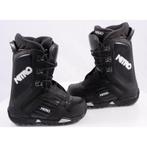 37 38 40,5 snowboard schoenen NITRO, black/white ( TOP staat, Sport en Fitness, Snowboarden, Verzenden, Gebruikt