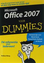 Office 2007 Voor Dummies 9789043013666 Wallace Wang, Gelezen, Wallace Wang, Verzenden