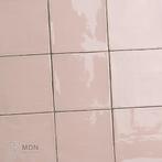 Roze handvorm tegels 13x13 cm