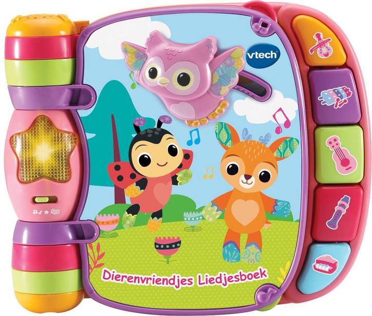 VTech Baby Dierenvriendjes Liedjesboek - Interactief, Kinderen en Baby's, Speelgoed | Overig, Verzenden
