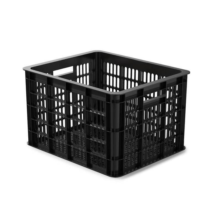 Basil transport fietskrat medium zwart, Fietsen en Brommers, Fietsaccessoires | Fietsmanden, Nieuw, Verzenden