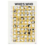 Poster Snoopy - Who is Who 61x91,5cm, Verzenden, Nieuw, A1 t/m A3