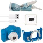 Kruzzel Digitale Camera voor Kinderen in Blauw - Incl. 32..., Kinderen en Baby's, Speelgoed | Overig, Ophalen of Verzenden, Nieuw